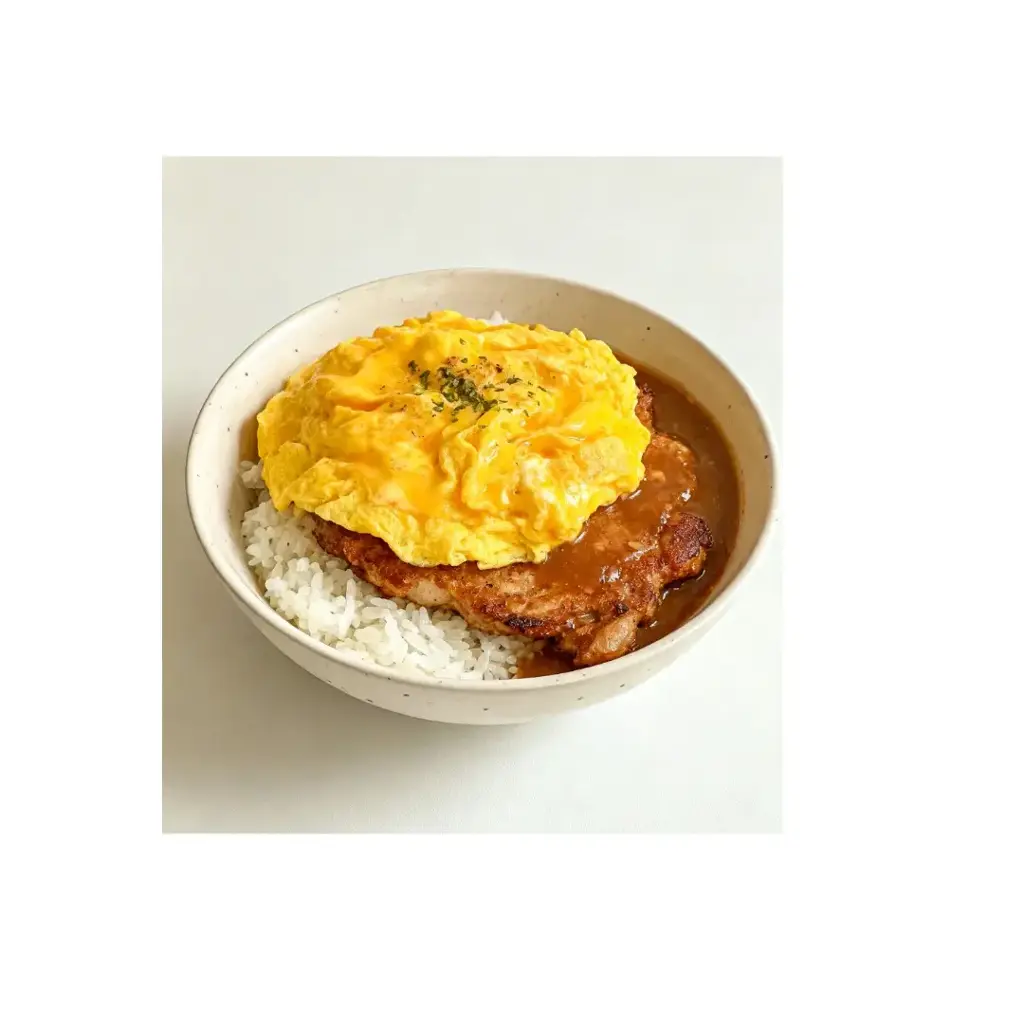 日式滑蛋豬扒飯