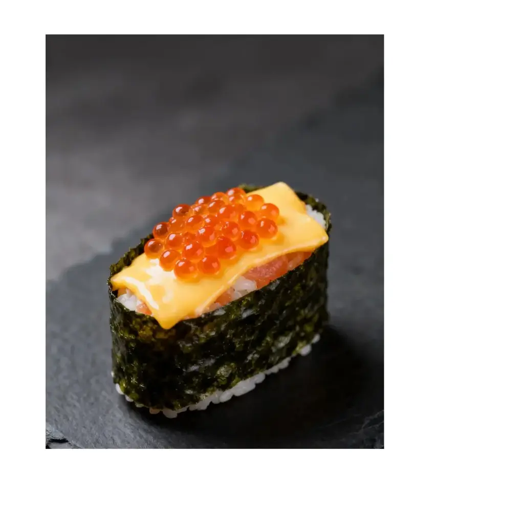 芝士飛魚籽軍艦